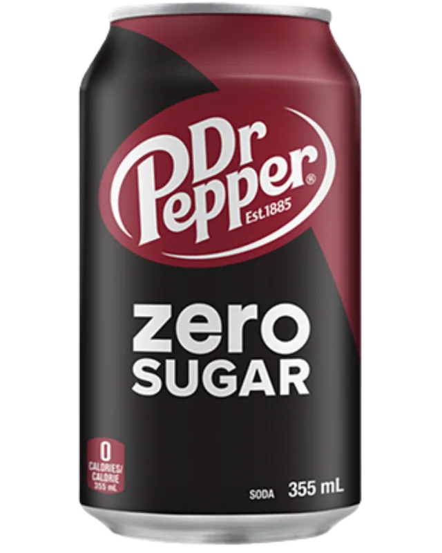 dr pepper zero packaging