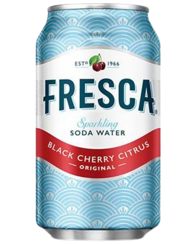 Fresca Black Cherry Citrus packaging