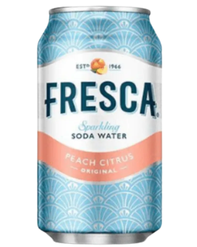 Fresca Peach Citrus packaging