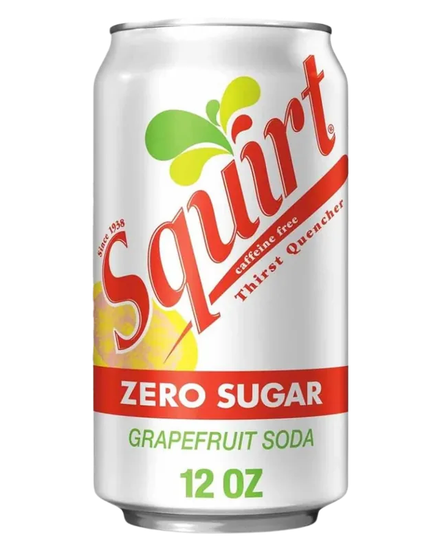 Squirt Zero Sugar packaging