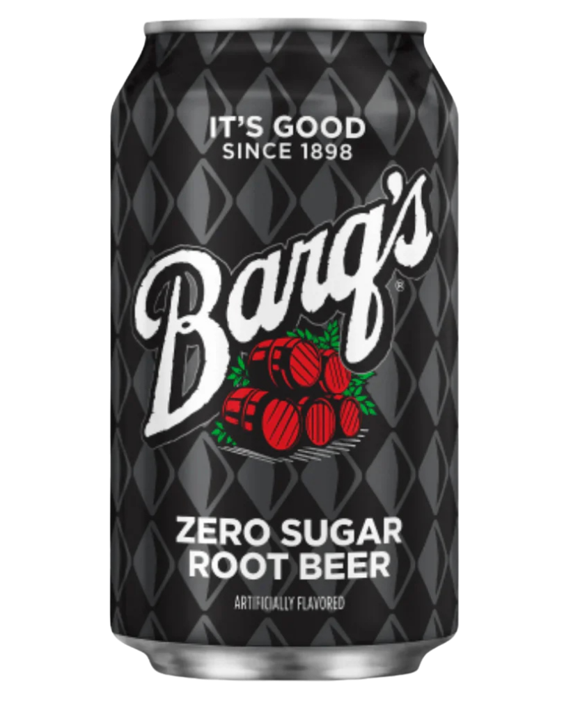 Barq's Zero Sugar Root Beer packaging