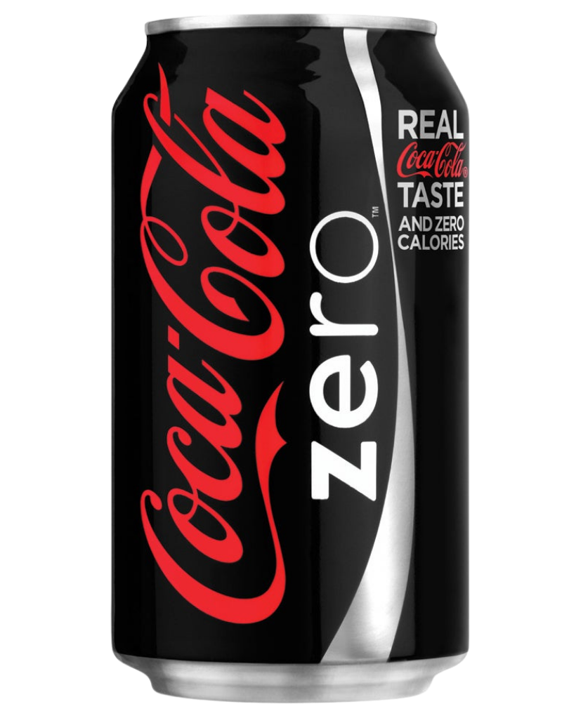 Coke Zero packaging