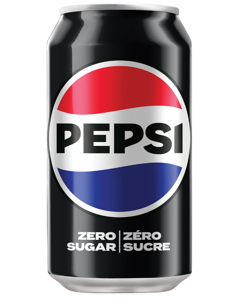Pepsi Zero Sugar packaging
